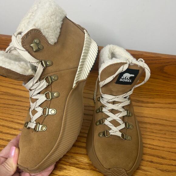 Sorel Out N About Women Size 7.5 NL4434-224 Brown Boot Hiking - Picture 5 of 8